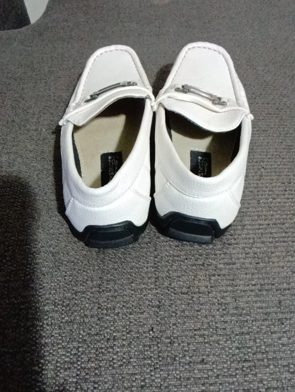 NWOT Boy White Casual Slip-On Loafers